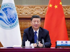 习近平出席上海合作组织成员国元首理事会第二十次会议并发表讲话
